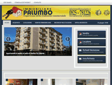 Tablet Screenshot of immobiliarepalumbo.it